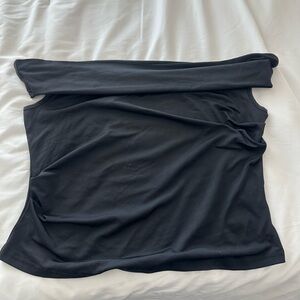 Black Off-Shoulder Top